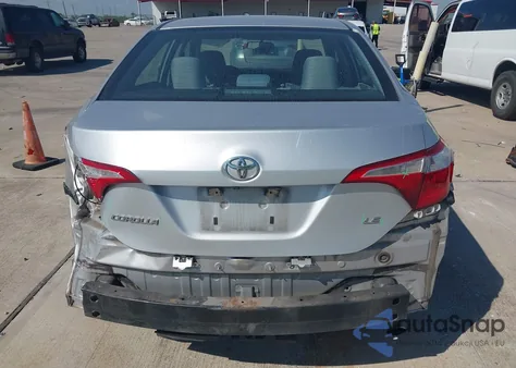 2015 Toyota Corolla Le из США, поврежденный, VIN 5YFBURHE7FP365629